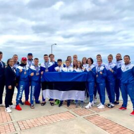 Сборная Эстонии по тхэквондо успешно выступила на Чемпионате Европы