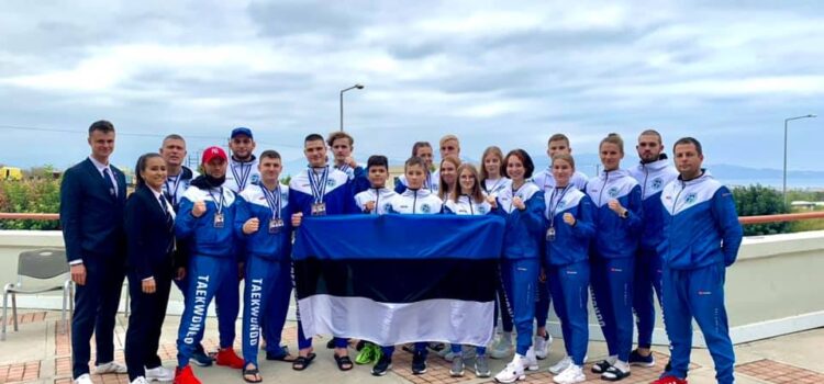 Сборная Эстонии по тхэквондо успешно выступила на Чемпионате Европы