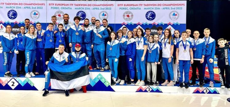 Eesti Taekwondo koondise isiklik rekord.